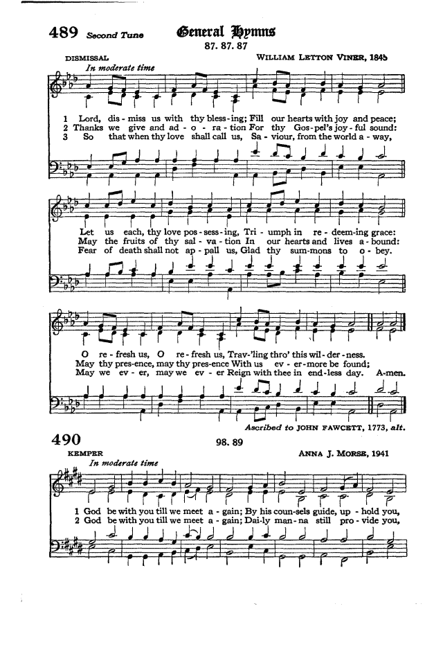 The Hymnal of the Protestant Episcopal Church in the United States of America 1940 page 568