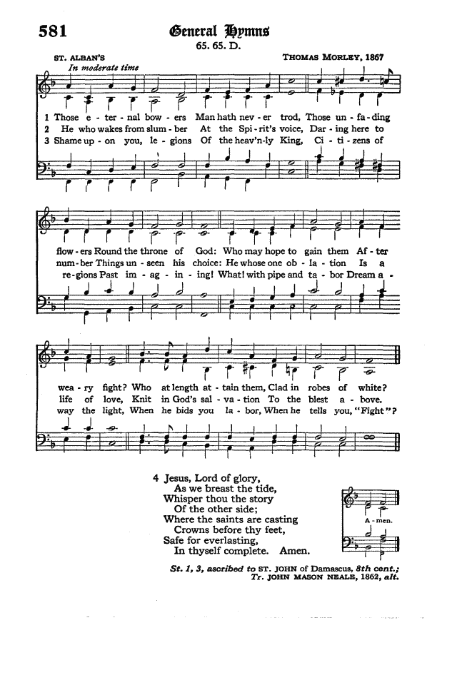 The Hymnal of the Protestant Episcopal Church in the United States of America 1940 page 667
