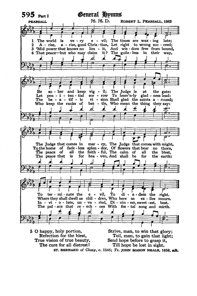 The Hymnal of the Protestant Episcopal Church in the United States of America 1940 page 686