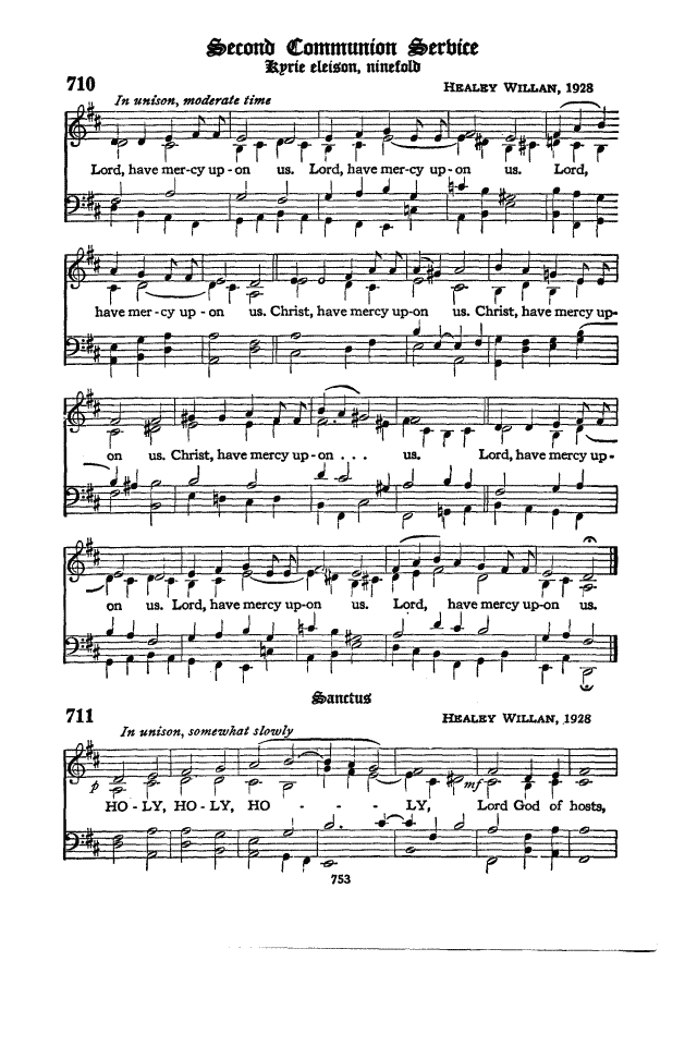 Hymnal (us 1940)music for your church services bulletin