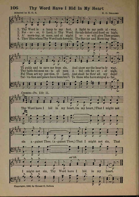 Hymns of Praise Number Two page 106