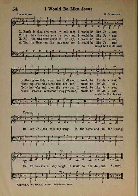 Hymns of Praise Number Two page 54