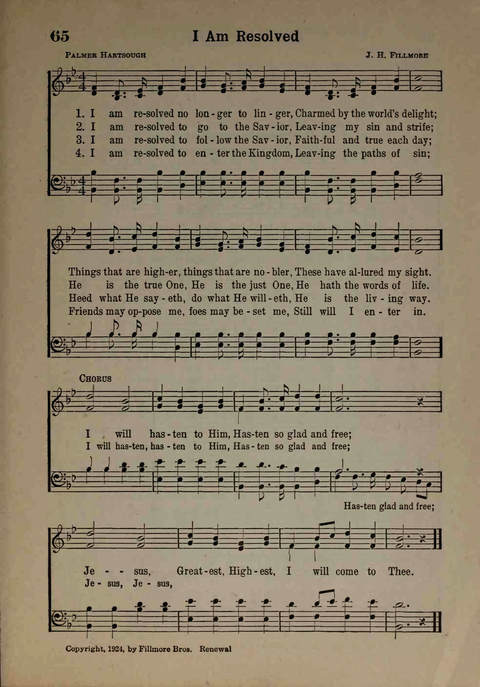 Hymns of Praise Number Two page 65