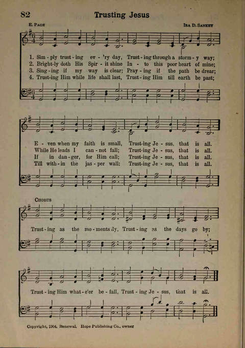Hymns of Praise Number Two page 82