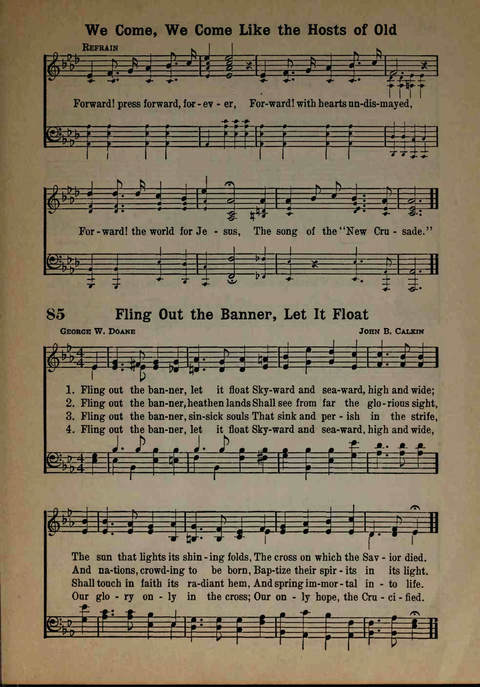 Hymns of Praise Number Two page 85