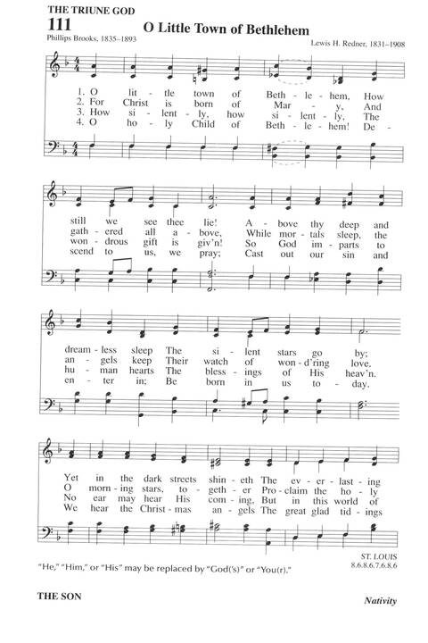 Hymns for a Pilgrim People: a congregational hymnal page 147