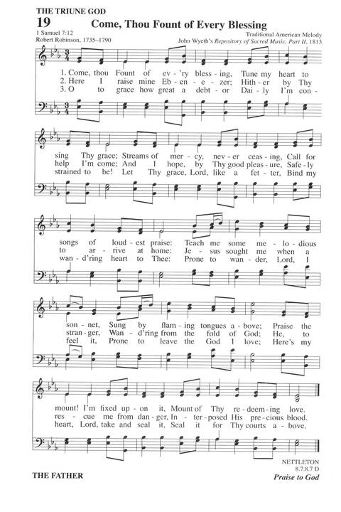 Hymns for a Pilgrim People: a congregational hymnal page 26