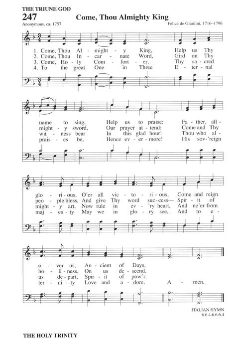 Hymns for a Pilgrim People: a congregational hymnal page 335