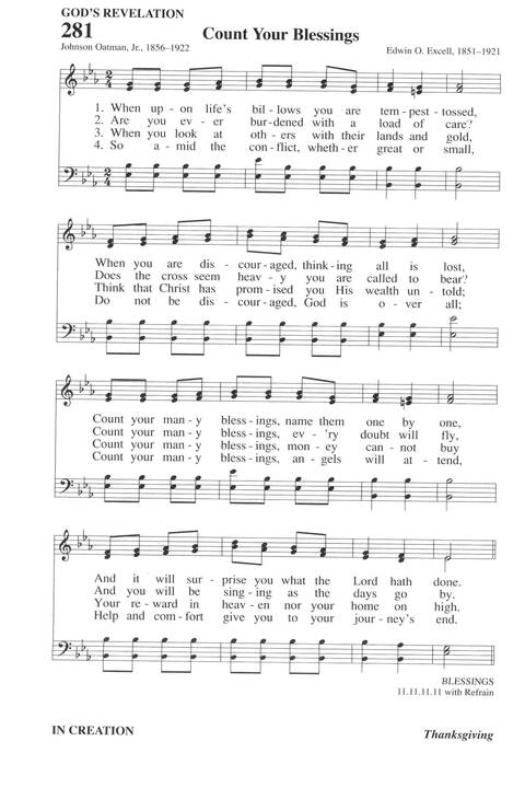 Hymns for a Pilgrim People: a congregational hymnal page 375