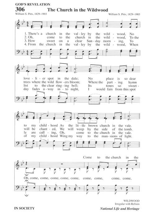 Hymns for a Pilgrim People: a congregational hymnal page 411