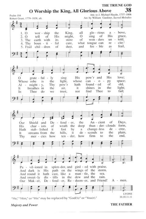 Hymns for a Pilgrim People: a congregational hymnal page 55