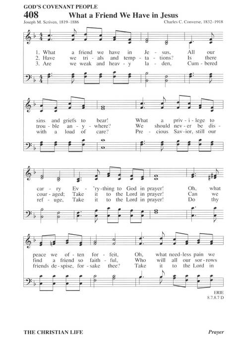 Hymns for a Pilgrim People: a congregational hymnal page 563