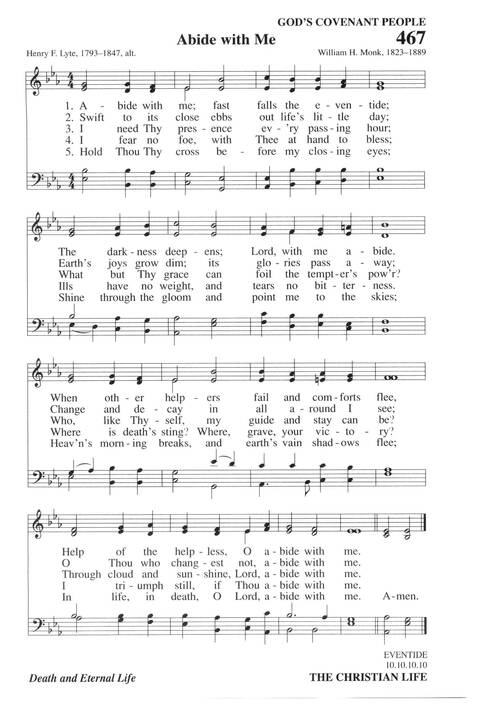 Hymns for a Pilgrim People: a congregational hymnal page 643