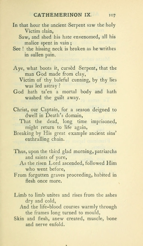 The Hymns of Prudentius: translated by R. Martin Pope page 107