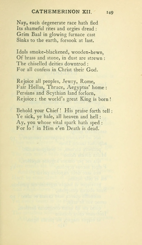 The Hymns of Prudentius: translated by R. Martin Pope page 149