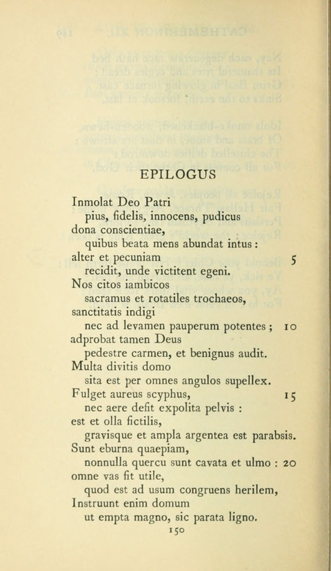 The Hymns of Prudentius: translated by R. Martin Pope page 150