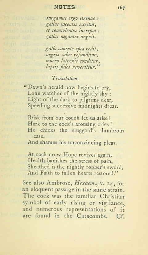 The Hymns of Prudentius: translated by R. Martin Pope page 167