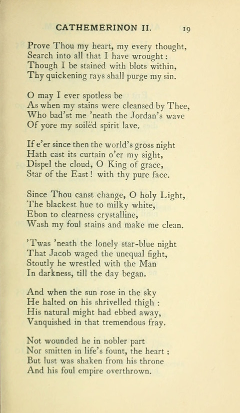 The Hymns of Prudentius: translated by R. Martin Pope page 19