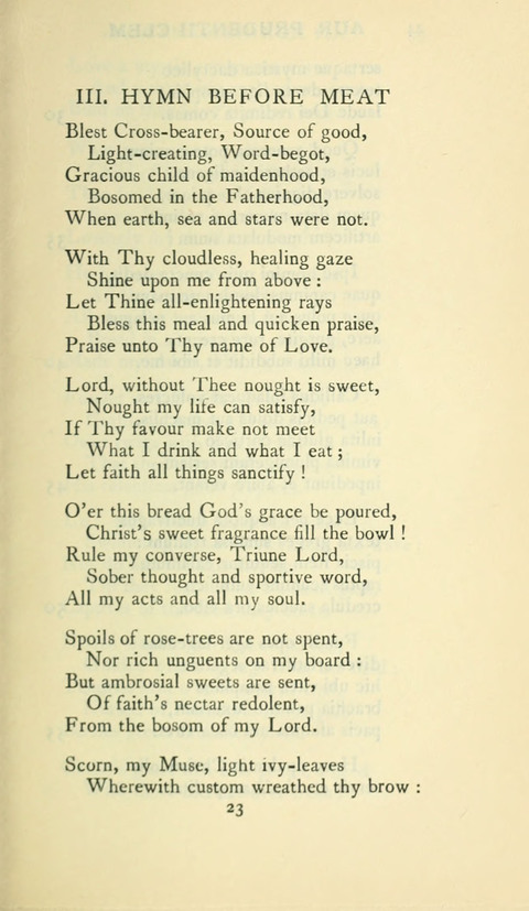 The Hymns of Prudentius: translated by R. Martin Pope page 23