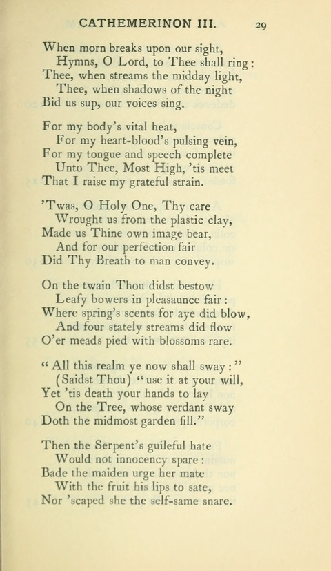 The Hymns of Prudentius: translated by R. Martin Pope page 29