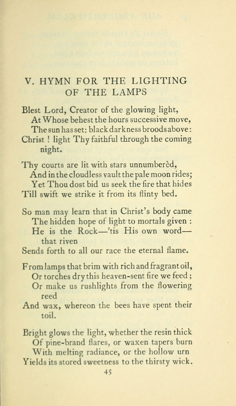 The Hymns of Prudentius: translated by R. Martin Pope page 45