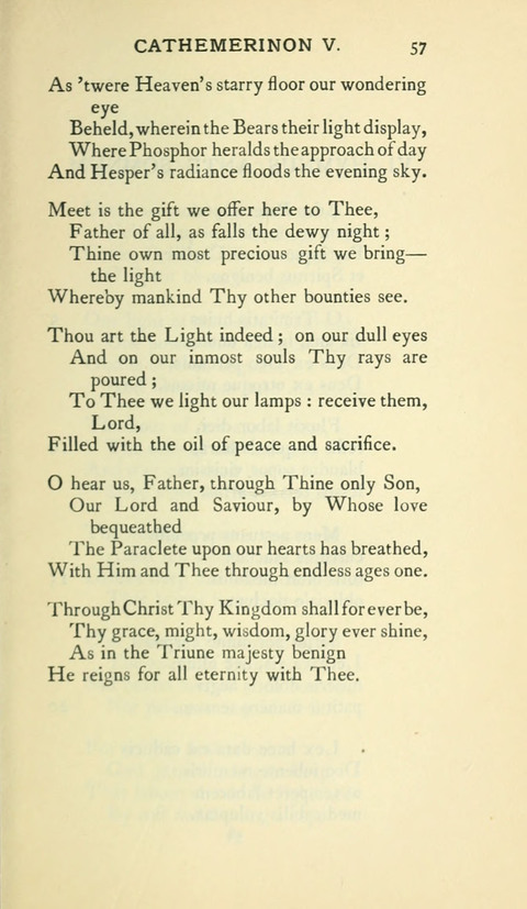 The Hymns of Prudentius: translated by R. Martin Pope page 57