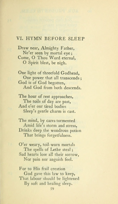 The Hymns of Prudentius: translated by R. Martin Pope page 59