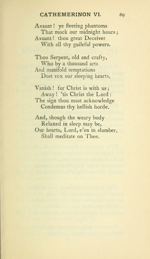The Hymns of Prudentius: translated by R. Martin Pope page 69