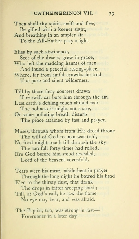 The Hymns of Prudentius: translated by R. Martin Pope page 73