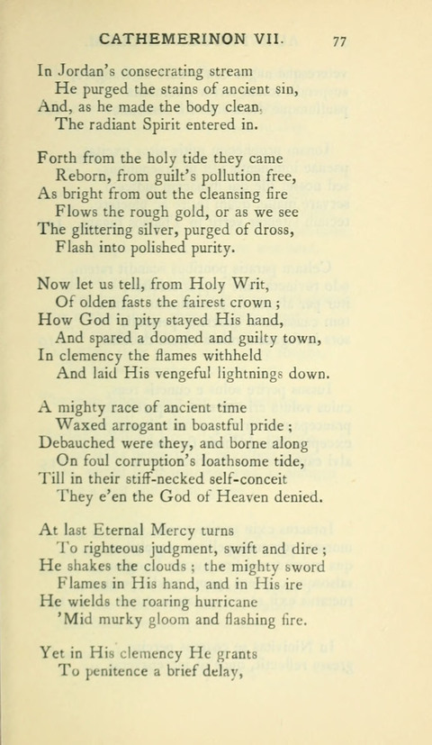 The Hymns of Prudentius: translated by R. Martin Pope page 77