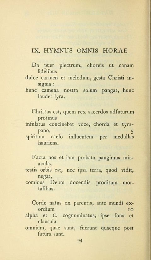 The Hymns of Prudentius: translated by R. Martin Pope page 94