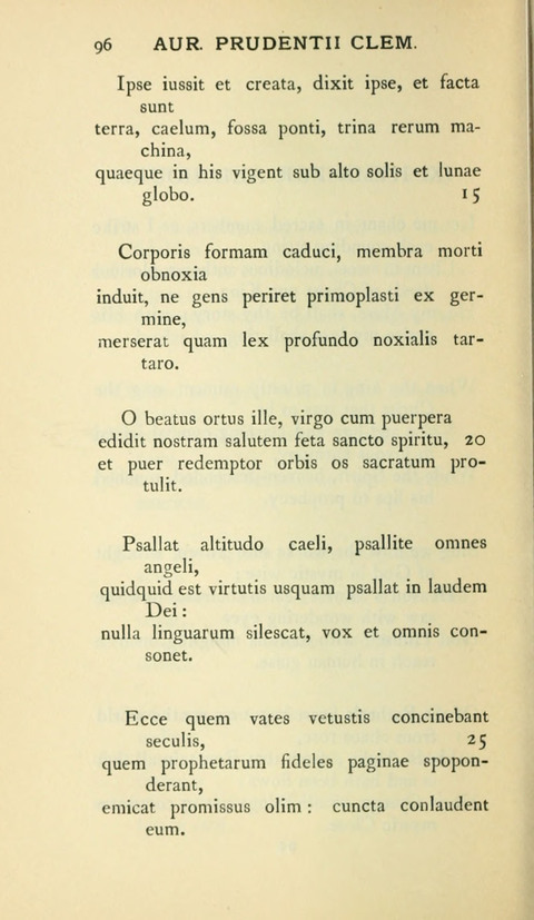 The Hymns of Prudentius: translated by R. Martin Pope page 96