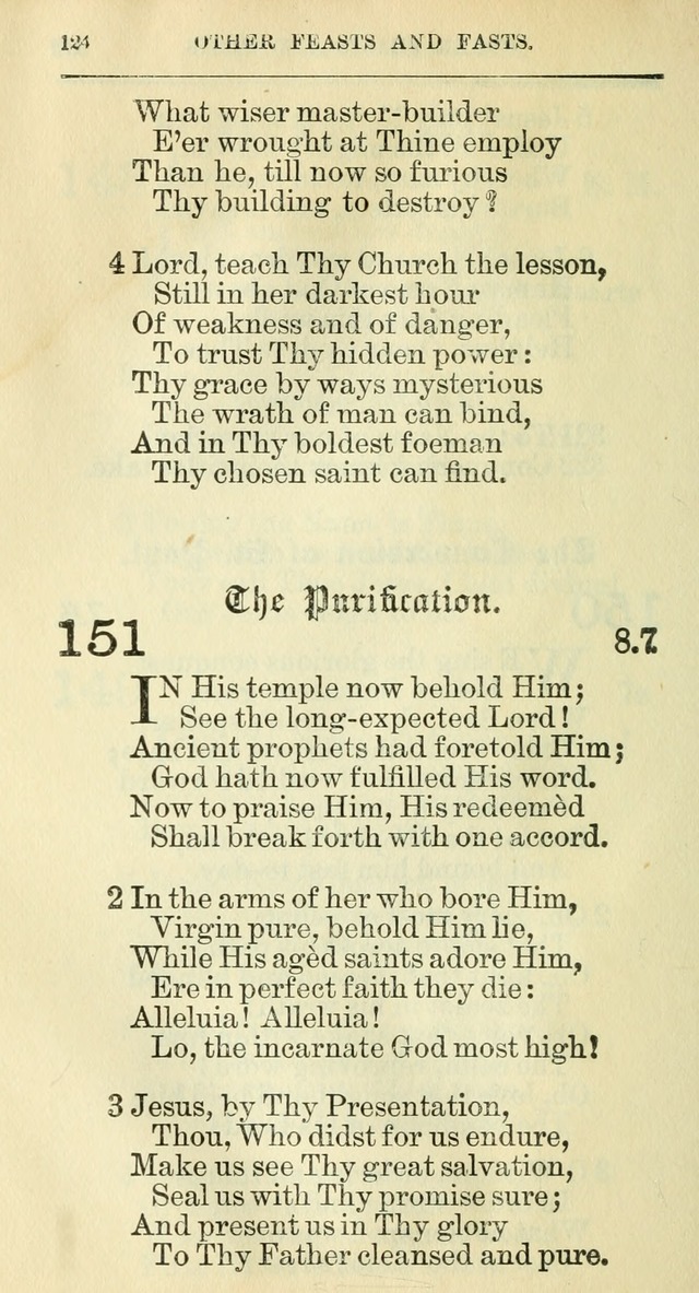 The Hymnal: revised and enlarged as adopted by the General Convention of the Protestant Episcopal Church in the United States of America in the year of our Lord 1892 page 141