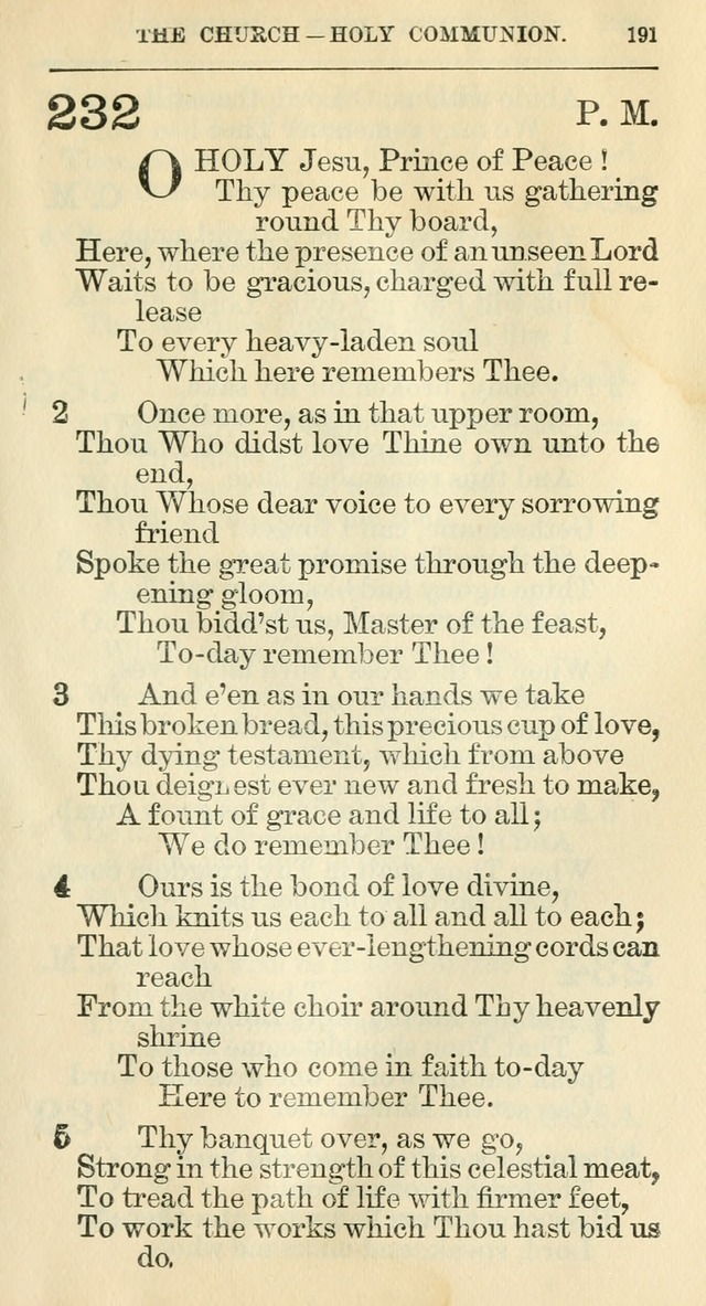 The Hymnal: revised and enlarged as adopted by the General Convention of the Protestant Episcopal Church in the United States of America in the year of our Lord 1892 page 210