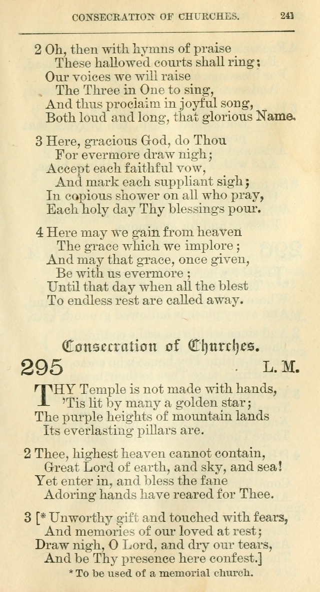 The Hymnal: revised and enlarged as adopted by the General Convention of the Protestant Episcopal Church in the United States of America in the year of our Lord 1892 page 260