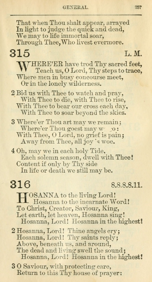 The Hymnal: revised and enlarged as adopted by the General Convention of the Protestant Episcopal Church in the United States of America in the year of our Lord 1892 page 276