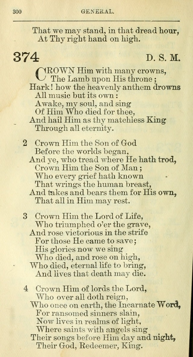 The Hymnal: revised and enlarged as adopted by the General Convention of the Protestant Episcopal Church in the United States of America in the year of our Lord 1892 page 319