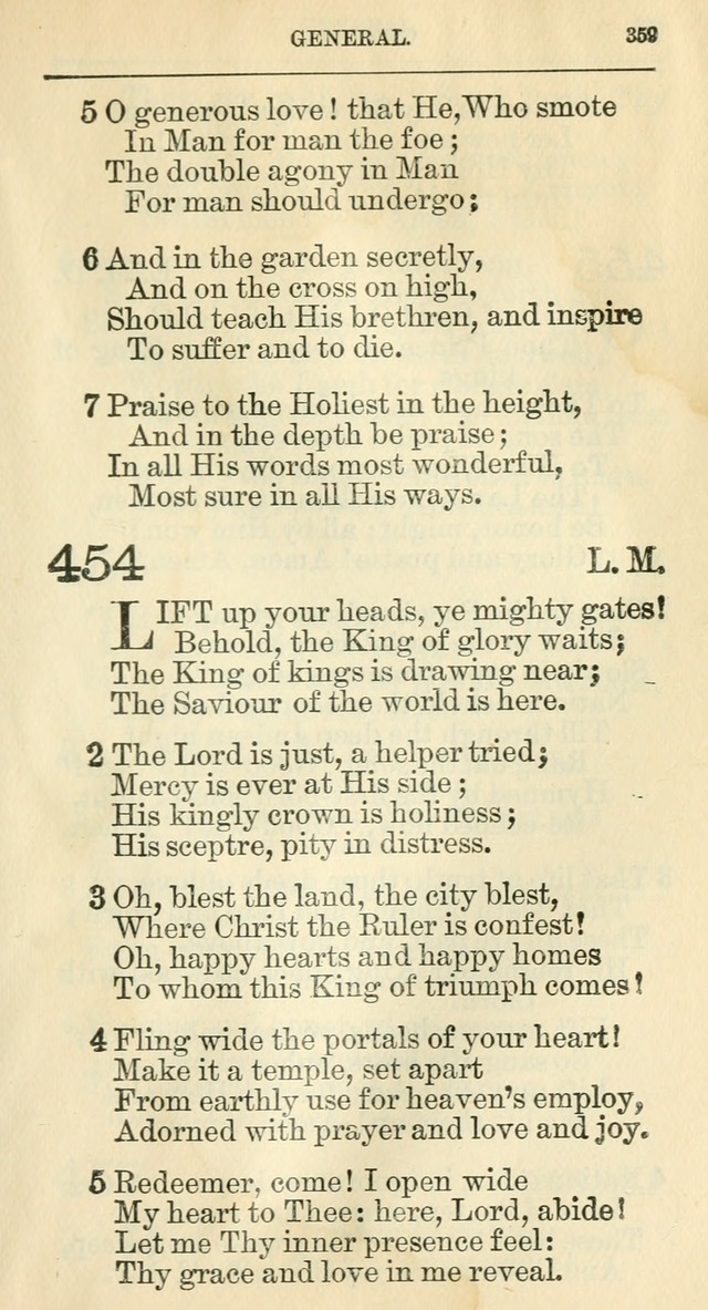 The Hymnal: revised and enlarged as adopted by the General Convention of the Protestant Episcopal Church in the United States of America in the year of our Lord 1892 page 378