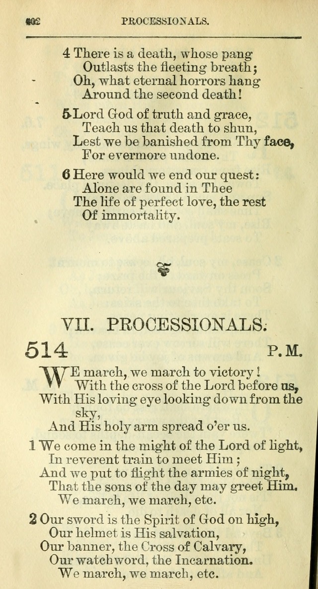 The Hymnal: revised and enlarged as adopted by the General Convention of the Protestant Episcopal Church in the United States of America in the year of our Lord 1892 page 421