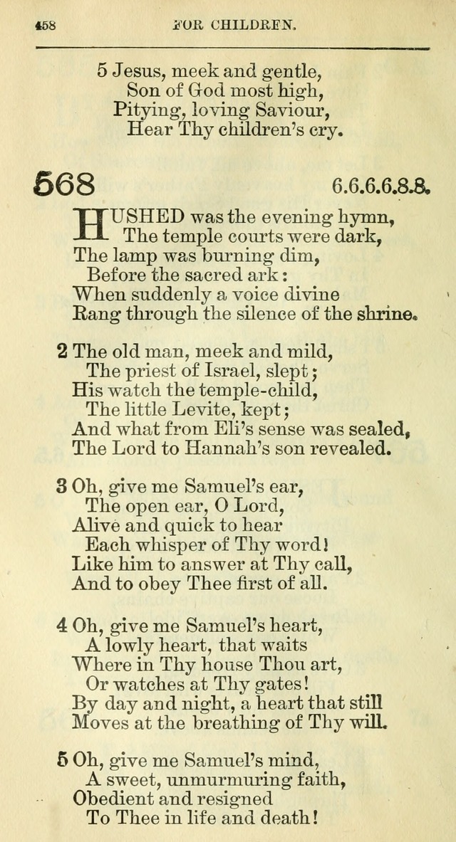 The Hymnal: revised and enlarged as adopted by the General Convention of the Protestant Episcopal Church in the United States of America in the year of our Lord 1892 page 477