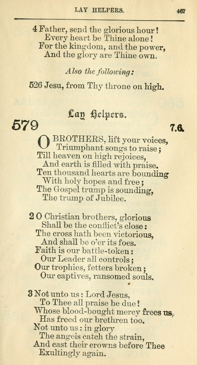 The Hymnal: revised and enlarged as adopted by the General Convention of the Protestant Episcopal Church in the United States of America in the year of our Lord 1892 page 486