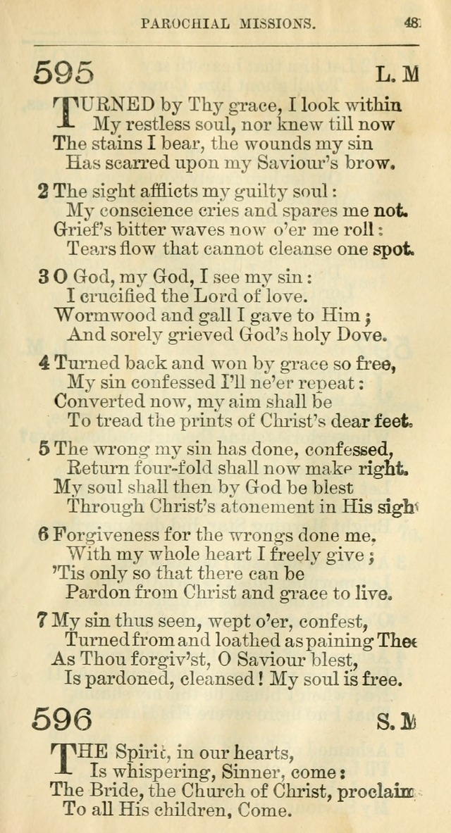 The Hymnal: revised and enlarged as adopted by the General Convention of the Protestant Episcopal Church in the United States of America in the year of our Lord 1892 page 500