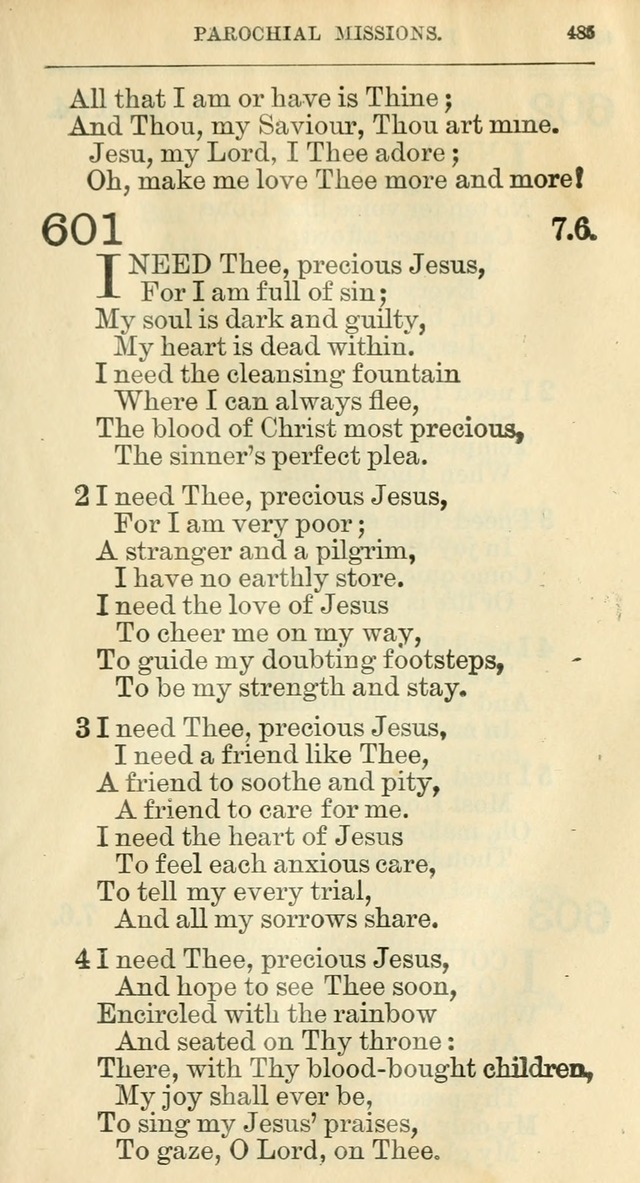 The Hymnal: revised and enlarged as adopted by the General Convention of the Protestant Episcopal Church in the United States of America in the year of our Lord 1892 page 504