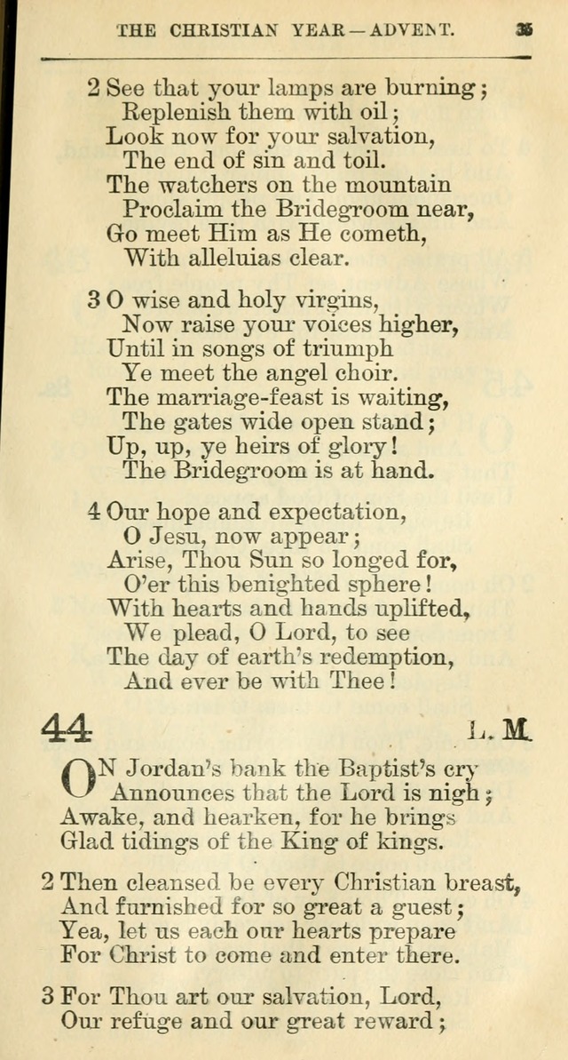 The Hymnal: revised and enlarged as adopted by the General Convention of the Protestant Episcopal Church in the United States of America in the year of our Lord 1892 page 52