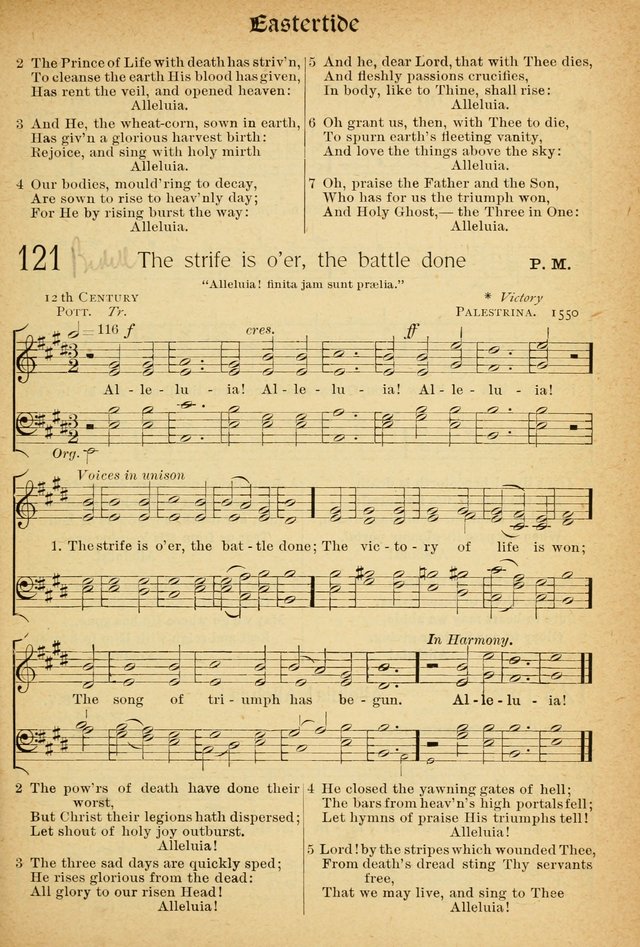 The Hymnal: revised and enlarged as adopted by the General Convention of the Protestant Episcopal Church in the United States of America in the of our Lord 1892..with music, as used in Trinity Church page 145