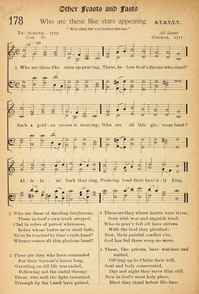 The Hymnal: revised and enlarged as adopted by the General Convention of the Protestant Episcopal Church in the United States of America in the of our Lord 1892..with music, as used in Trinity Church page 204
