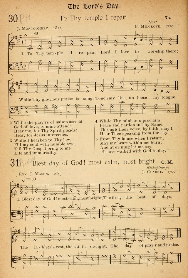 The Hymnal: revised and enlarged as adopted by the General Convention of the Protestant Episcopal Church in the United States of America in the of our Lord 1892..with music, as used in Trinity Church page 32