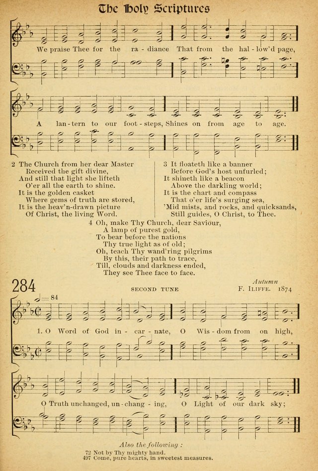 The Hymnal: revised and enlarged as adopted by the General Convention of the Protestant Episcopal Church in the United States of America in the of our Lord 1892..with music, as used in Trinity Church page 321