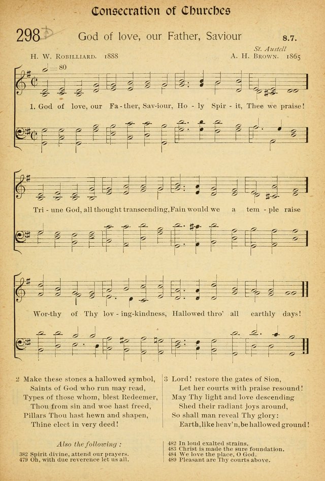 The Hymnal: revised and enlarged as adopted by the General Convention of the Protestant Episcopal Church in the United States of America in the of our Lord 1892..with music, as used in Trinity Church page 339