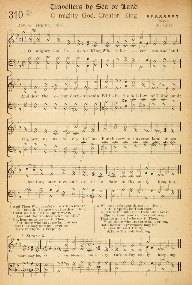 The Hymnal: revised and enlarged as adopted by the General Convention of the Protestant Episcopal Church in the United States of America in the of our Lord 1892..with music, as used in Trinity Church page 350